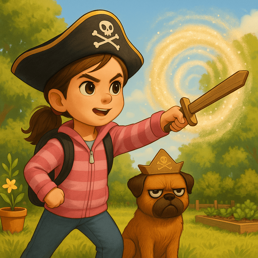 Lucy the Pirate Queen: The Dark Forest Adventure